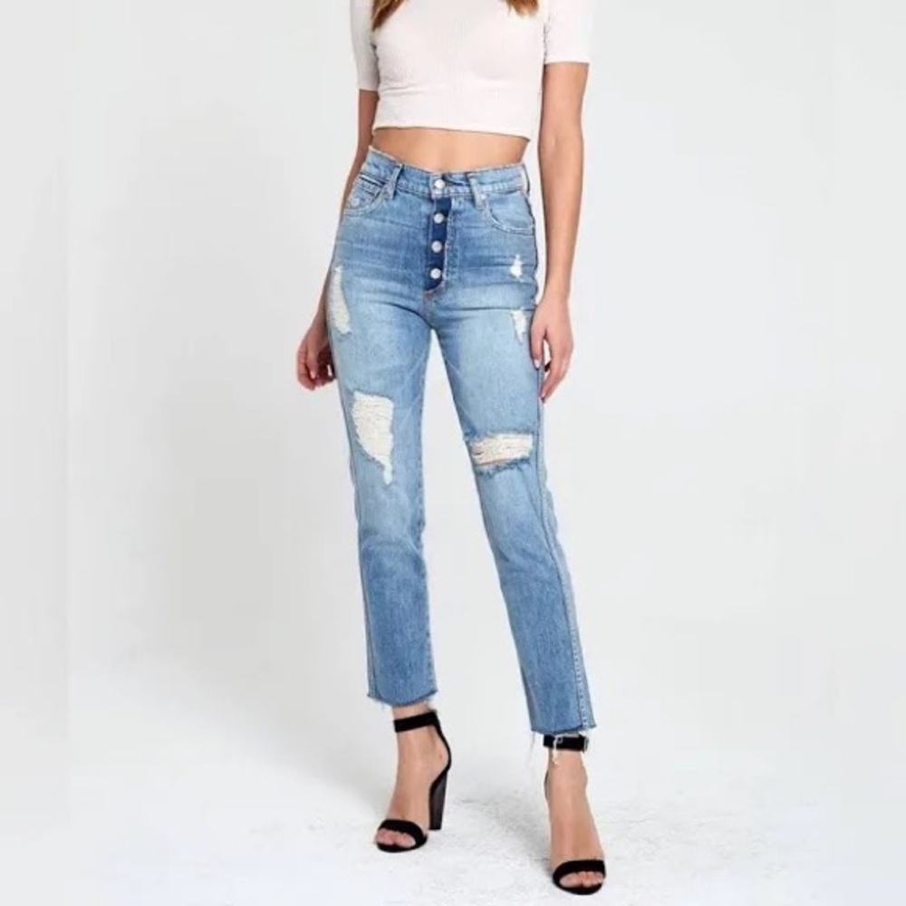 REVICE denim size 28 high waisted jeans
